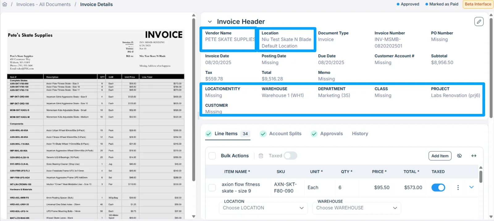 Entity UI Illustration